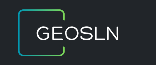 GEOSLN Dark Themed Logo Zoomed for Navbar